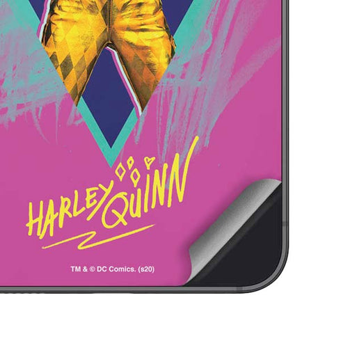 DC Comics Fierce Harley Quinn Galaxy S25 Skin